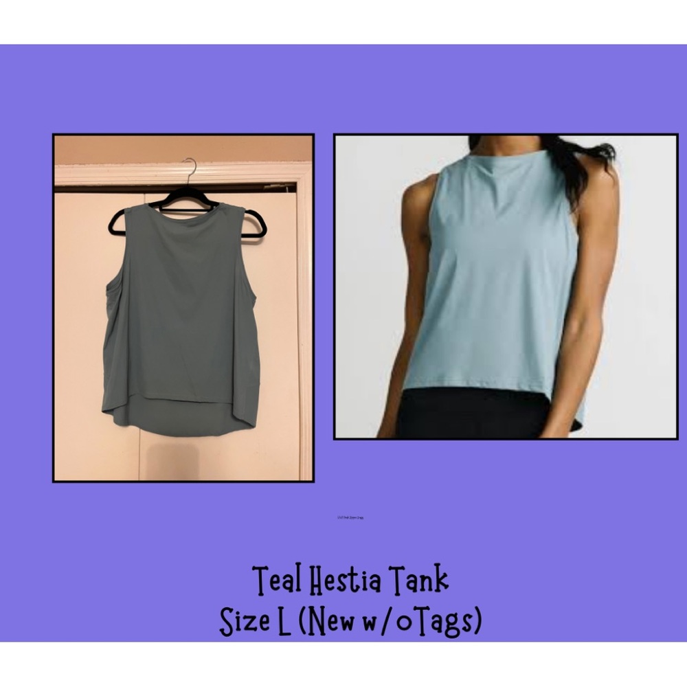 ZYIA Teal Hestia Tank (L) N w/o tags
